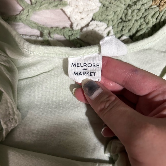 🦇i.37 - Melrose and Market Sage Green Chemise - Picture 4 of 5